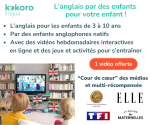 Kokoro Lingua - L'anglais par des enfants pour votre enfant