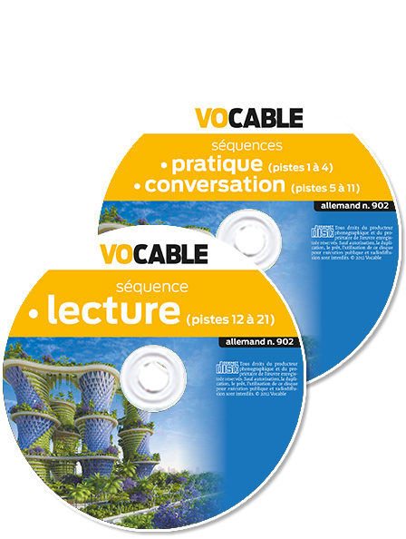 Les CD audio allemand