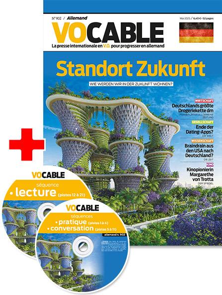 Pack magazine + audio allemand