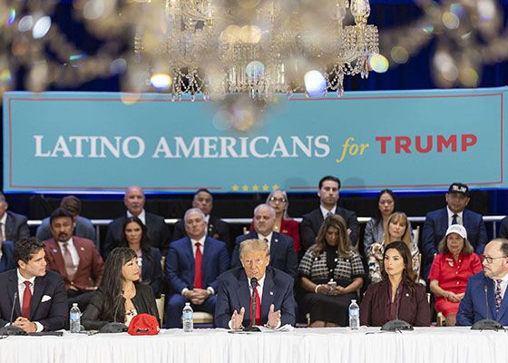 Latino men embraced Trump